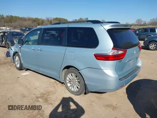 2017 Toyota Sienna XLE Auto Access Seat with VIN 5TDYZ3DCXHS767278, listed as a IAAI auction lot 41639093 with 87,775 mi miles and . Bid and sale history available at DreamBid. Image 3.