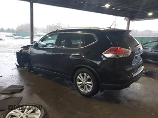 2014 Nissan Rogue S with VIN 5N1AT2MV5EC855520, listed as a IAAI auction lot 41510778 with 79,330 mi miles. Bid and sale history available at carsss.com. Image 3.