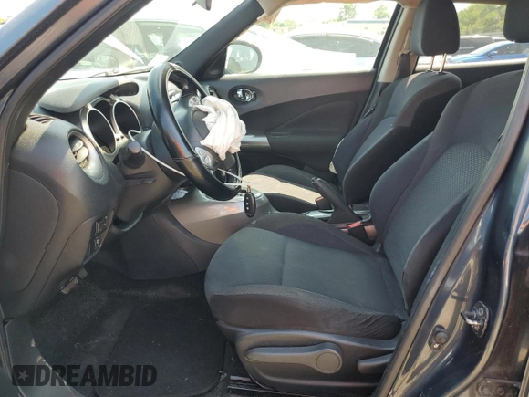 2012 Nissan Juke SL z VIN JN8AF5MV7CT109875, wystawiony jako Copart lot #59023665 z przebiegiem 140 336 mil mil oraz Szkoda całkowita • Salvage title. Historia ofert i sprzedaży dostępna na DreamBid. Obrazek 7.