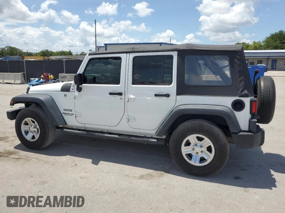 2016 Jeep Wrangler Unlimited Sport с VIN 1C4BJWDG9GL145305, выставлен на аукционе Copart как лот 59391845 с пробегом 101 425 миль миль и Списание • Salvage title. История ставок и продаж доступна на DreamBid. Изображение 2.