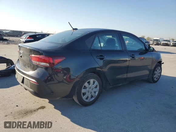 2023 Kia Rio LX with VIN 3KPA24AD7PE616092, listed as a Copart auction lot 47858175 with 73,853 mi miles and Salvage Title. Bid and sale history available at carsss.com. Image 3.