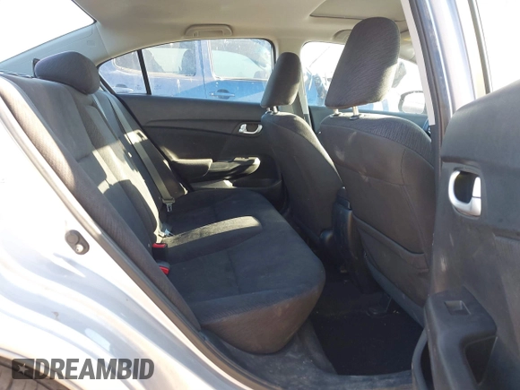 2013 Honda Civic EX with VIN 19XFB2F82DE033673, listed as a IAAI auction lot 41866707 with 194,651 mi miles and . Bid and sale history available at DreamBid. Image 8.