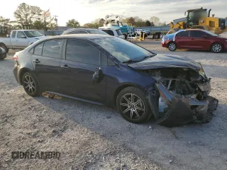 2021 Toyota Corolla LE with VIN 5YFEPMAE6MP230995, listed as a Copart auction lot 50618115 with 92,898 mi miles and Salvage Title. Bid and sale history available at carsss.com. Image 4.