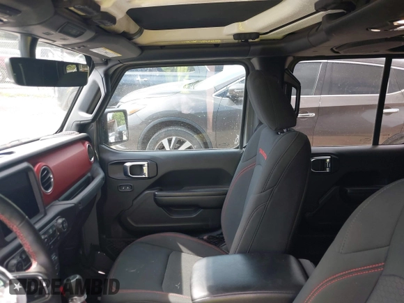 2021 Jeep Gladiator Rubicon with VIN 1C6JJTBG8ML619972, listed as a IAAI auction lot 42057805 with 37,875 mi miles and . Bid and sale history available at DreamBid. Image 5.