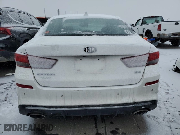 2020 Kia Optima EX Premium with VIN 5XXGU4L15LG413887, listed as a Copart auction lot 42337615 with 64,154 mi miles and Salvage Title. Bid and sale history available at carsss.com. Image 6.