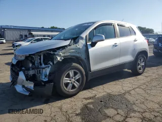 2020 Chevrolet Trax LS with VIN 3GNCJKSB7LL212249, listed as a Copart auction lot 61795075 with 37,214 mi miles and Salvage title. Bid and sale history available at DreamBid. Image 1.