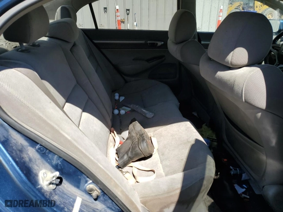 2010 Honda Civic Sdn EX with VIN 19XFA1F81AE014928, listed as a Copart auction lot 50242735 with 216,246 mi miles and Salvage Title. Bid and sale history available at carsss.com. Image 10.