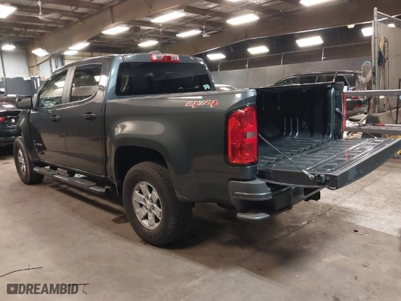 2017 Chevrolet Colorado 4WD WT with VIN 1GCGTBEN5H1169135, listed as a IAAI auction lot 41810065 with 36,499 mi miles. Bid and sale history available at carsss.com. Image 3.