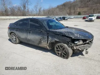 2023 Honda Civic Si z VIN 2HGFE1E58PH470483, wystawiony jako Copart lot #50956965 z przebiegiem 19 521 mil mil oraz Szkoda całkowita • Salvage title. Historia ofert i sprzedaży dostępna na DreamBid. Obrazek 4.