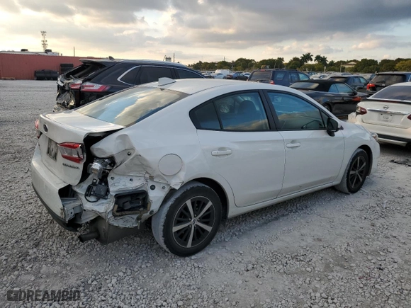 2020 Subaru Impreza Premium with VIN 4S3GKAD68L3611801, listed as a Copart auction lot 43520575 with 49,427 mi miles and Salvage Title. Bid and sale history available at carsss.com. Image 3.