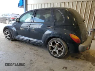 2001 Chrysler PT Cruiser with VIN 3C8FY4BBX1T654189, listed as a Copart auction lot 82694654 with 130,079 mi miles and Clean Title. Bid and sale history available at DreamBid. Image 2.