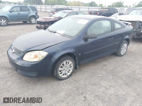 2009 Chevrolet Cobalt LS with VIN 1G1AS18H597173654, listed as a IAAI auction lot 42088125 with 179,899 mi miles and . Bid and sale history available at DreamBid. Image 2.