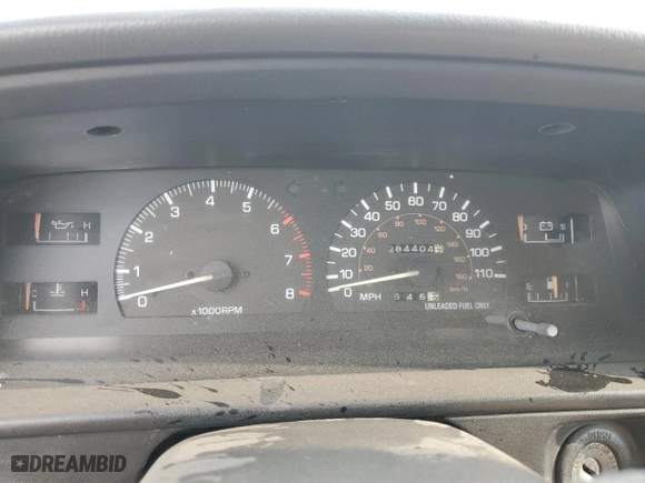 1991 Toyota 4WD Pickups DLX with VIN JT4VN13G3M5052852, listed as a Copart auction lot 44201975 with 284404 miles and Salvage Title. Bid and sale history available at carsss.com. Image 9.