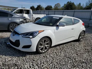 2016 Hyundai Veloster with VIN KMHTC6AD6GU276920, listed as a Copart auction lot 51058515 with 79,810 mi miles and Salvage Title. Bid and sale history available at carsss.com. Image 1.