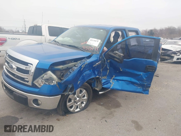 2014 Ford F-150 XL with VIN 1FTEW1CM1EKG07514, listed as a IAAI auction lot 41375171 with 217,758 mi miles. Bid and sale history available at carsss.com. Image 15.