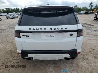 2019 Land Rover Range Rover Sport HST with VIN SALWS2SU9KA861473, listed as a Copart auction lot 68935824 with 59,662 mi miles and Salvage title. Bid and sale history available at DreamBid. Image 6.