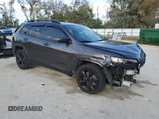 2021 Jeep Cherokee Altitude with VIN 1C4PJLLB2MD237372, listed as a Copart auction lot 47361185 with 72,229 mi miles and Salvage Title. Bid and sale history available at carsss.com. Image 4.
