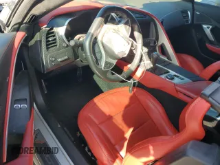 2015 Chevrolet Corvette Z06 3LZ with VIN 1G1YT2D64F5600013, listed as a Copart auction lot 81901924 with 0 mi miles and Salvage Title. Bid and sale history available at carsss.com. Image 8.