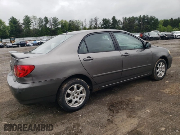 2004 Toyota Corolla CE with VIN 2T1BR32E74C293044, listed as a Copart auction lot 55916395 with Not Provided miles and Clean Title. Bid and sale history available at DreamBid. Image 3.