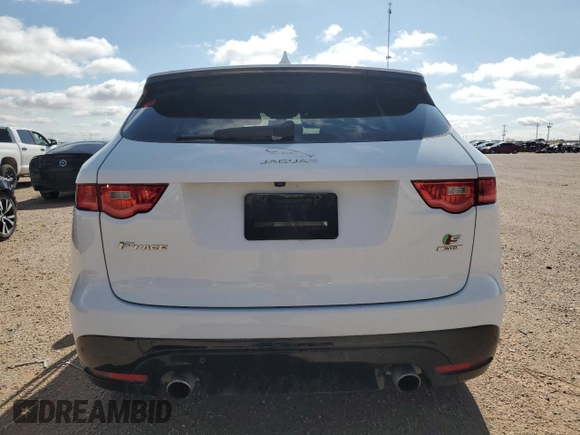 2019 Jaguar F-Pace S with VIN SADCM2FV2KA358900, listed as a Copart auction lot 55608875 with Not provided miles and Salvage title. Bid and sale history available at DreamBid. Image 6.