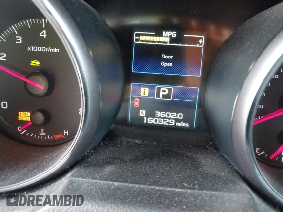 2016 Subaru Outback 2.5i with VIN 4S4BSBAC7G3249472, listed as a IAAI auction lot 41829106 with 160,329 mi miles and . Bid and sale history available at DreamBid. Image 15.