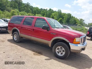 2001 Ford Excursion Limited с VIN 1FMNU43S61EA18890, выставлен на аукционе IAAI как лот 42536943 с пробегом 208 971 миль миль и . История ставок и продаж доступна на DreamBid. Изображение 1.