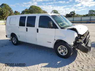 2003 Chevrolet Express Cargo with VIN 1GCFG25T931225679, listed as a Copart auction lot 82352764 with 250,164 mi miles and Clean Title. Bid and sale history available at DreamBid. Image 4.