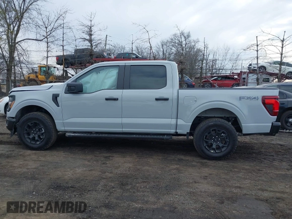 2024 Ford F-150 STX with VIN 1FTEW2LP1RFC11484, listed as a IAAI auction lot 41661056 with 2,128 mi miles and . Bid and sale history available at carsss.com. Image 14.