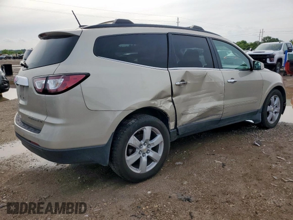 2016 Chevrolet Traverse LT z VIN 1GNKVGKD2GJ182802, wystawiony jako Copart lot #59040455 z przebiegiem Nie podano mil oraz Szkoda całkowita • Salvage title. Historia ofert i sprzedaży dostępna na DreamBid. Obrazek 3.