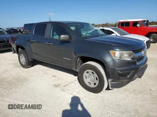2015 Chevrolet Colorado 4WD WT with VIN 1GCGTAE3XF1226662, listed as a Copart auction lot 75818184 with Not Provided miles and Non Repairable. Bid and sale history available at DreamBid. Image 4.