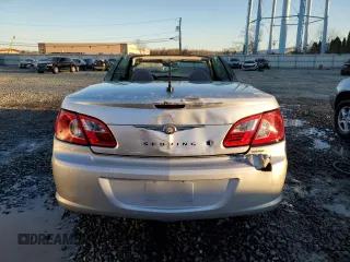 2008 Chrysler Sebring Touring with VIN 1C3LC55R78N291771, listed as a Copart auction lot 80657844 with 81,817 mi miles and Salvage Title. Bid and sale history available at carsss.com. Image 6.