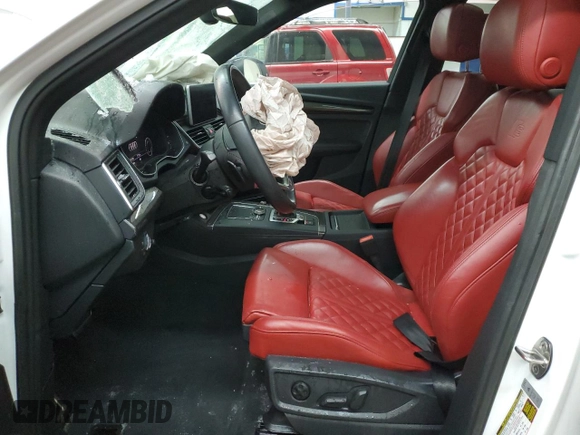 2019 Audi SQ5 Premium Plus with VIN WA1B4AFY3K2020857, listed as a Copart auction lot 39372154 with 55,164 mi miles and . Bid and sale history available at DreamBid. Image 7.