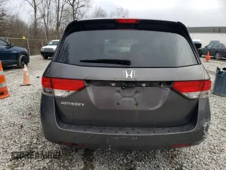 2014 Honda Odyssey EX-L with VIN 5FNRL5H67EB006410, listed as a Copart auction lot 47461745 with 133,774 mi miles and Salvage Title. Bid and sale history available at DreamBid. Image 6.