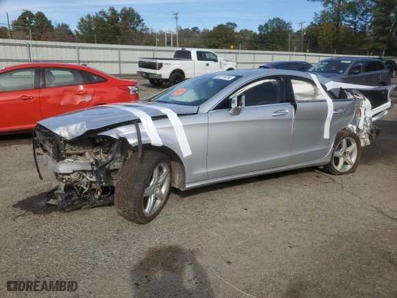 2014 Mercedes-Benz CLS-Class CLS 550 with VIN WDDLJ9BB5EA102852, listed as a Copart auction lot 83211034 with 0 mi miles and Non Repairable. Bid and sale history available at carsss.com. Image 1.