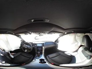 2019 Infiniti Q50 RED SPORT 400 with VIN JN1FV7AP8KM780182, listed as a IAAI auction lot 41682121 with 73,110 mi miles. Bid and sale history available at carsss.com. Image 18.