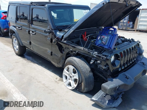 2023 Jeep Wrangler Willys with VIN 1C4HJXDG5PW615358, listed as a IAAI auction lot 42383749 with 31,988 mi miles and . Bid and sale history available at DreamBid. Image 6.