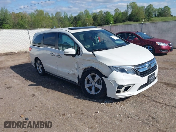2018 Honda Odyssey EX-L с VIN 5FNRL6H76JB055283, выставлен на аукционе IAAI как лот 41971612 с пробегом 71 854 миль миль и . История ставок и продаж доступна на DreamBid. Изображение 1.