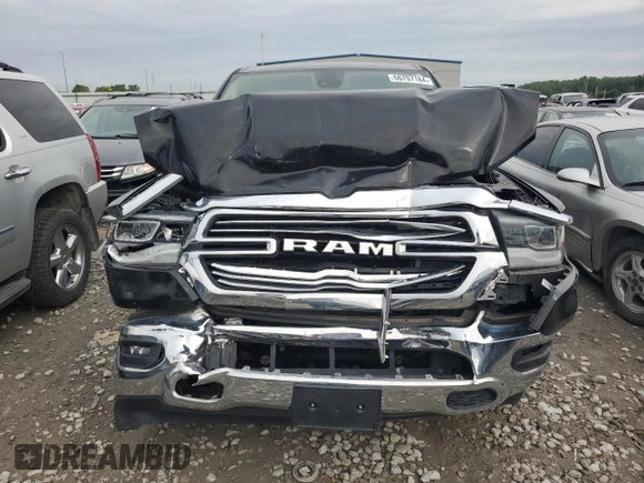 2020 Ram 1500 Laramie with VIN 1C6SRFDT8LN121976, listed as a Copart auction lot 66707184 with 80,004 mi miles and Salvage Title. Bid and sale history available at carsss.com. Image 5.
