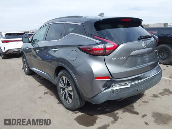 2021 Nissan Murano SV z VIN 5N1AZ2BJ2MC120510, wystawiony jako IAAI lot #41721556 z przebiegiem 75 456 mil mil oraz . Historia ofert i sprzedaży dostępna na DreamBid. Obrazek 3.