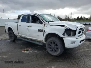 2018 Ram 2500 Laramie with VIN 3C6UR5FL0JG109472, listed as a Copart auction lot 46353435 with 102,773 mi miles and Salvage title. Bid and sale history available at DreamBid. Image 4.
