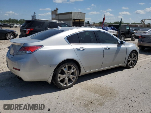 2013 Acura TL Advance z VIN 19UUA9F70DA005210, wystawiony jako Copart lot #59464424 z przebiegiem Nie podano mil oraz Szkoda całkowita • Salvage title. Historia ofert i sprzedaży dostępna na DreamBid. Obrazek 3.