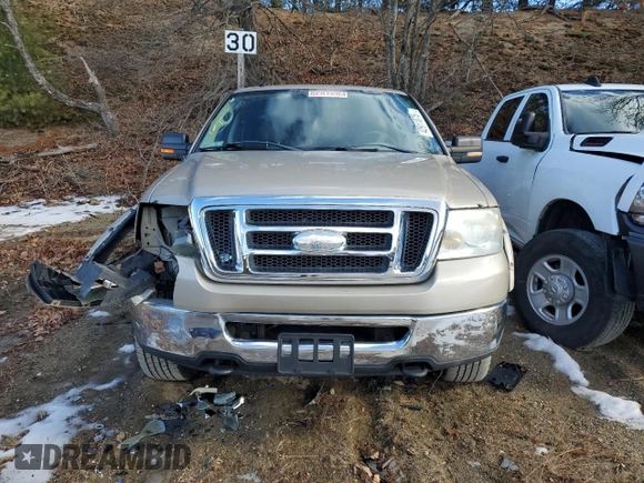 2008 Ford F-150 XL with VIN 1FTRW14W78FB45734, listed as a Copart auction lot 42911075 with 155,047 mi miles and Clean Title. Bid and sale history available at carsss.com. Image 5.