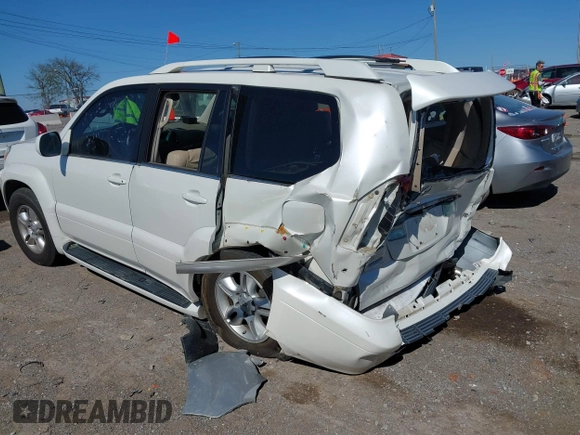 2007 Lexus GX with VIN JTJBT20X570145387, listed as a IAAI auction lot 42016545 with 153,907 mi miles and . Bid and sale history available at carsss.com. Image 3.