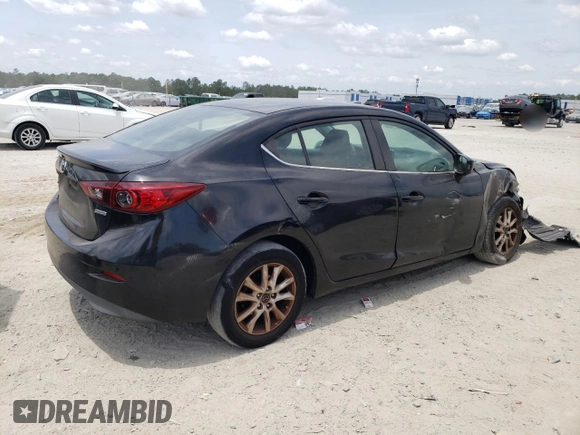 2015 Mazda 3 i Touring with VIN 3MZBM1V78FM127459, listed as a Copart auction lot 55019675 with 156,966 mi miles and Salvage Title. Bid and sale history available at DreamBid. Image 3.