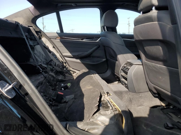 2018 BMW 5 Series 530i with VIN WBAJA5C52JWA36440, listed as a Copart auction lot 63325515 with 8,786 mi miles and Salvage title. Bid and sale history available at DreamBid. Image 10.