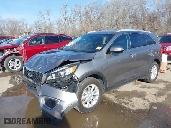 2017 Kia Sorento LX with VIN 5XYPG4A33HG268167, listed as a IAAI auction lot 41792320 with 74,528 mi miles. Bid and sale history available at carsss.com. Image 17.