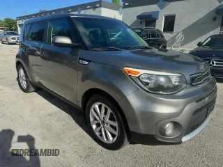 2017 Kia Soul + with VIN KNDJP3A59H7448123, listed as a Copart auction lot 88375045 with 61,293 mi miles and Salvage Title. Bid and sale history available at carsss.com. Image 4.