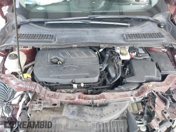 2018 Ford Escape SEL with VIN 1FMCU9HD0JUC36389, listed as a IAAI auction lot 41997627 with 96,739 mi miles. Bid and sale history available at carsss.com. Image 10.