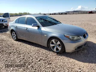 2004 BMW 5 Series 530i with VIN WBANA73564B057328, listed as a Copart auction lot 43020595 with 155,003 mi miles and Salvage Title. Bid and sale history available at DreamBid. Image 4.