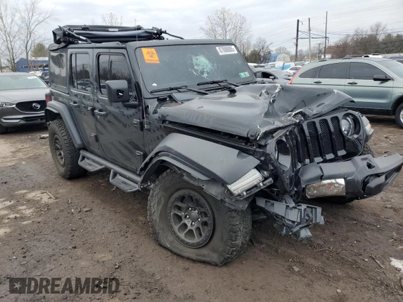 2023 Jeep Wrangler Sport Altitude with VIN 1C4HJXDN6PW525828, listed as a Copart auction lot 87888005 with Not Provided miles and Salvage Title. Bid and sale history available at DreamBid. Image 4.